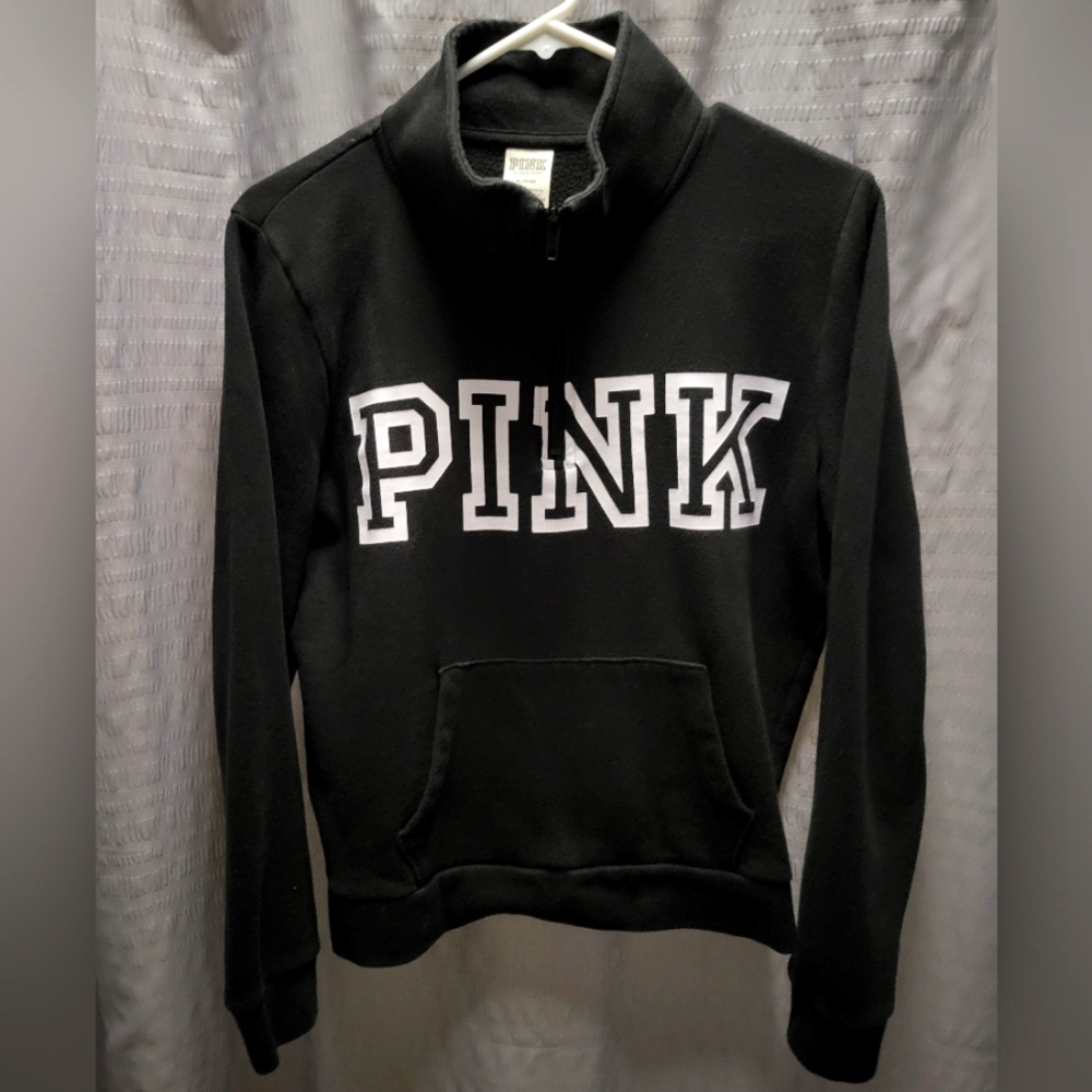 Victoria Secret Pink 1/2 Zip Sweatshirt